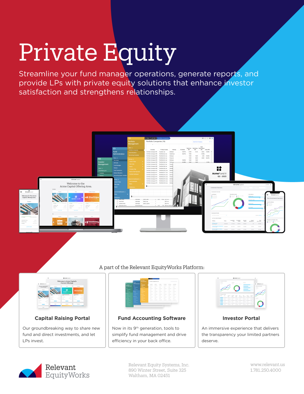 Relevant EquityWorks - Private Equity Solution handout